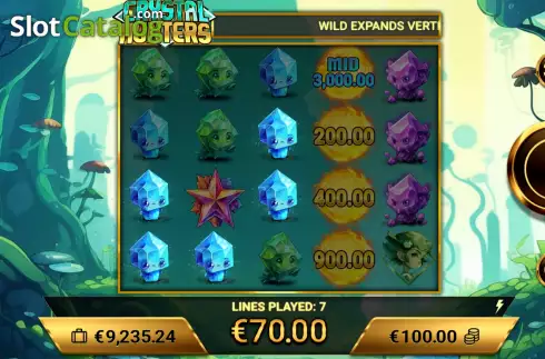 Οθόνη3. Crystal Hunters Κουλοχέρης