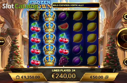Οθόνη3. Frozen Crown Κουλοχέρης