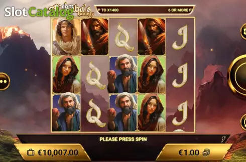 Οθόνη2. Ali Baba's Bounty Κουλοχέρης
