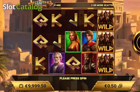 Οθόνη2. Alexander's Fortune Κουλοχέρης