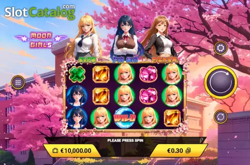 Οθόνη2. Moon Girls Κουλοχέρης 