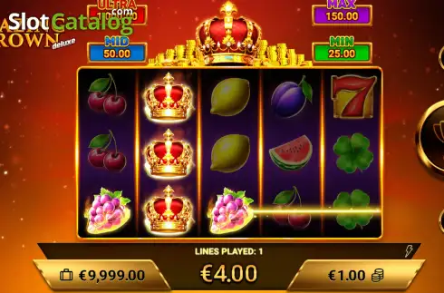 Οθόνη3. Blazing Crown Deluxe Κουλοχέρης