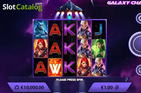 Οθόνη2. Galaxy Chase Κουλοχέρης