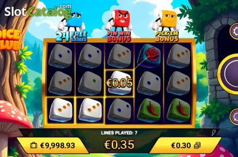 Οθόνη3. Dice Club Κουλοχέρης
