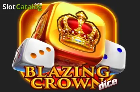 Blazing Crown Dice Λογότυπο Blazing Crown Dice Λογότυπο