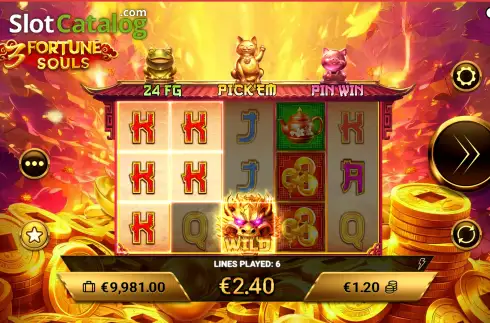Οθόνη3. 3 Fortune Souls Κουλοχέρης 