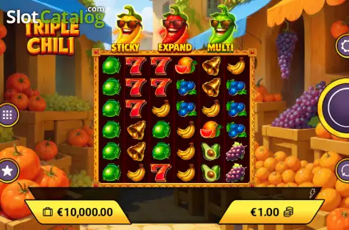 Οθόνη2. Triple Chili (Amigo Gaming) Κουλοχέρης 