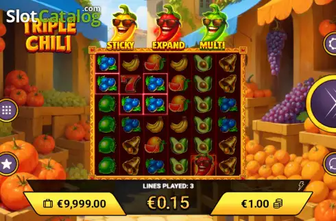 Οθόνη3. Triple Chili (Amigo Gaming) Κουλοχέρης 