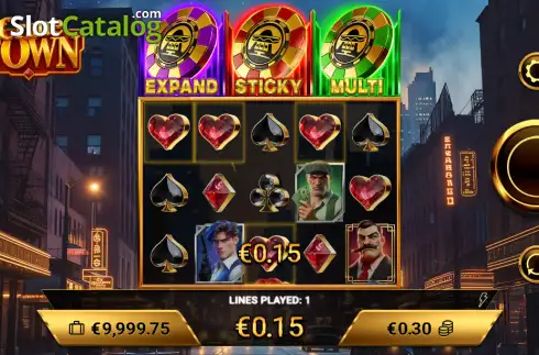 Οθόνη3. Crime Town Κουλοχέρης