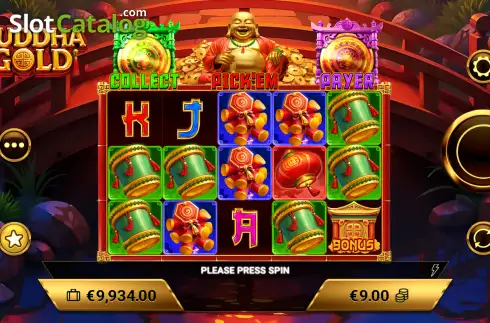 Οθόνη2. Buddha Gold (Amigo Gaming) Κουλοχέρης