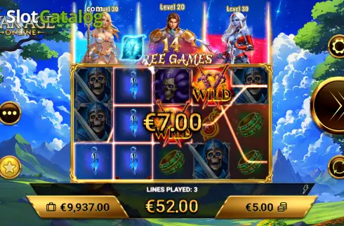 Οθόνη3. War Age Online Κουλοχέρης 