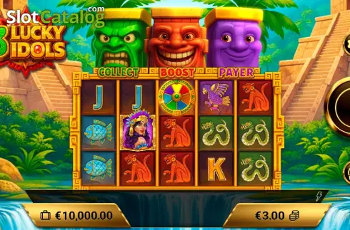 Οθόνη2. 3 Lucky Idols Κουλοχέρης 