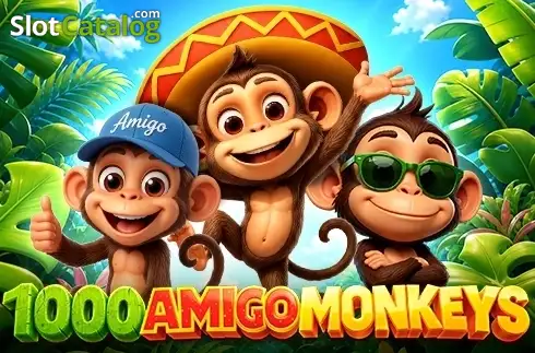 1000 Amigo Monkeys Κουλοχέρης 