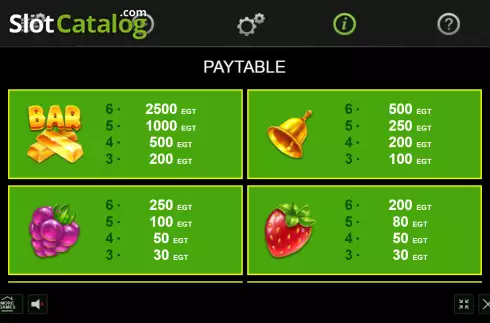 Οθόνη6. Fruity Time Κουλοχέρης