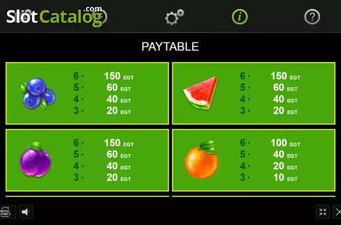 Οθόνη7. Fruity Time Κουλοχέρης
