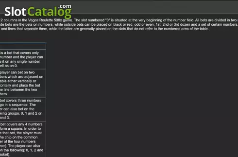 Οθόνη6. Vegas Roulette 500x Κουλοχέρης 