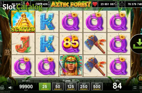Οθόνη3. Aztec Forest Κουλοχέρης