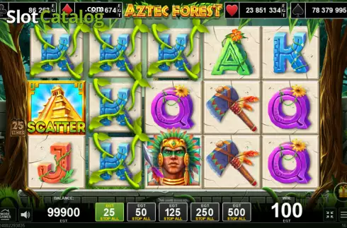 Οθόνη4. Aztec Forest Κουλοχέρης
