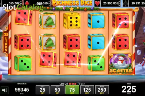 Οθόνη4. Richness Dice Κουλοχέρης