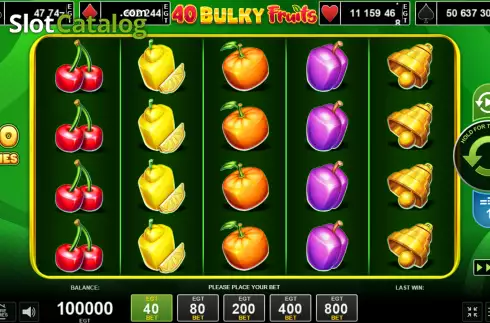 Οθόνη2. 40 Bulky Fruits Κουλοχέρης 