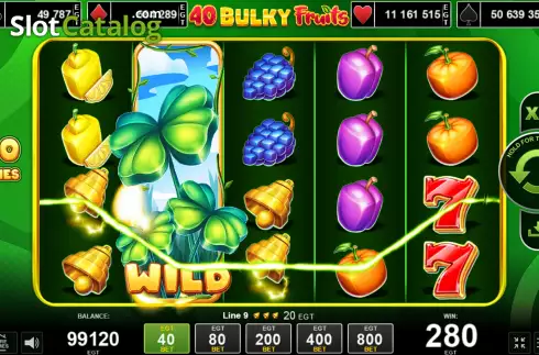 Οθόνη4. 40 Bulky Fruits Κουλοχέρης 