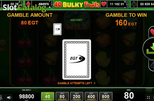 Οθόνη6. 40 Bulky Fruits Κουλοχέρης 