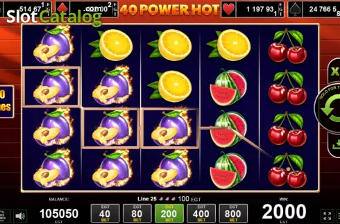 Οθόνη5. 40 Power Hot Κουλοχέρης