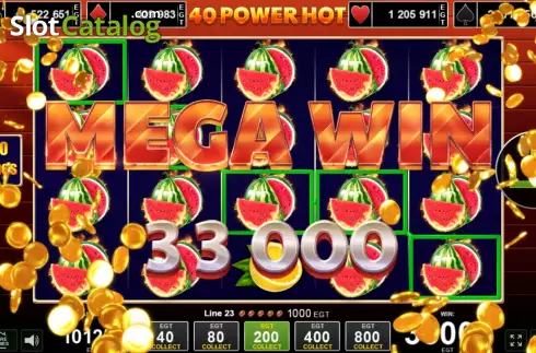 Οθόνη8. 40 Power Hot Κουλοχέρης