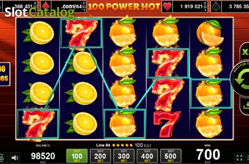Οθόνη6. 100 Power Hot Κουλοχέρης