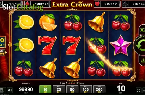 Οθόνη3. Extra Crown Κουλοχέρης
