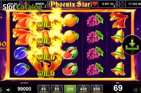 Οθόνη3. Phoenix Star Κουλοχέρης