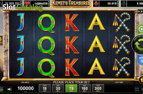 Οθόνη2. Kemet’s Treasures Κουλοχέρης 