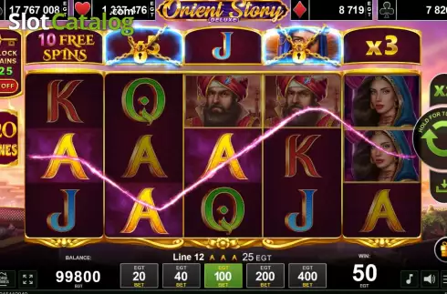 Οθόνη3. Orient Story Deluxe Κουλοχέρης