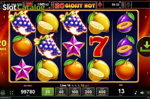 Οθόνη3. 20 Glossy Hot Κουλοχέρης 