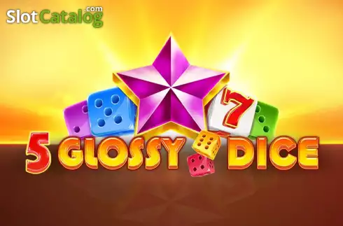 5 Glossy Dice Λογότυπο 5 Glossy Dice Λογότυπο