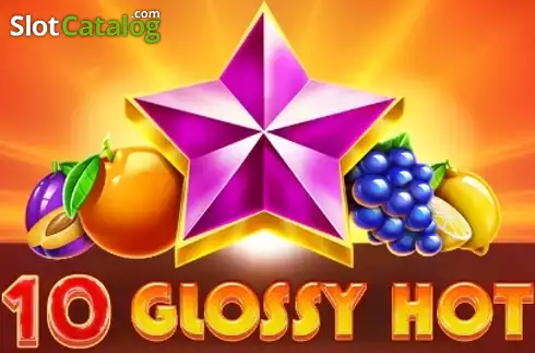 10 Glossy Hot Λογότυπο