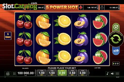 Οθόνη2. 5 Power Hot Κουλοχέρης
