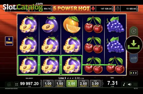 Οθόνη3. 5 Power Hot Κουλοχέρης