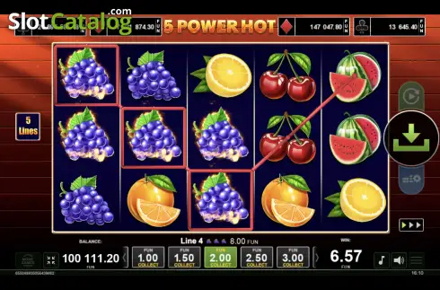Οθόνη4. 5 Power Hot Κουλοχέρης