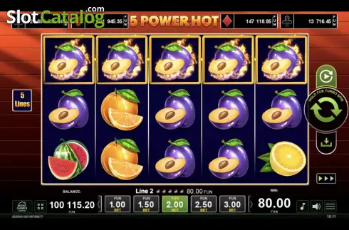 Οθόνη5. 5 Power Hot Κουλοχέρης