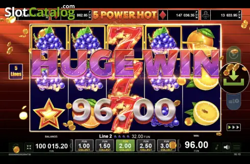 Οθόνη6. 5 Power Hot Κουλοχέρης