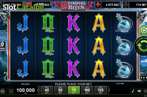 Οθόνη2. 10 Vampire Bites Κουλοχέρης