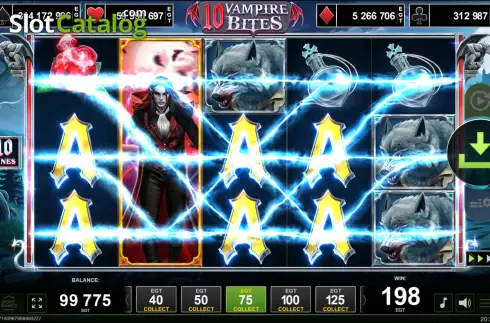 Οθόνη3. 10 Vampire Bites Κουλοχέρης