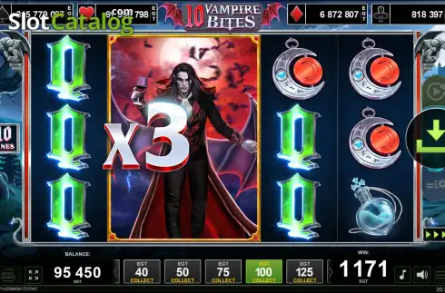 Οθόνη7. 10 Vampire Bites Κουλοχέρης