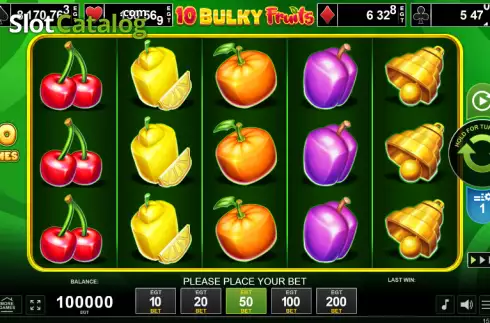 Οθόνη2. 10 Bulky Fruits Κουλοχέρης