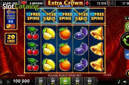 Οθόνη2. Extra Crown Deluxe Κουλοχέρης