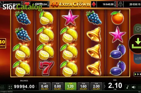Οθόνη3. 40 Extra Crown Κουλοχέρης