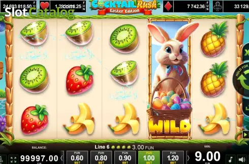 Οθόνη3. Cocktail Rush - Easter Edition Κουλοχέρης