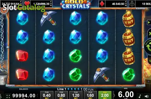 Οθόνη3. 40 Gold & Crystals Κουλοχέρης