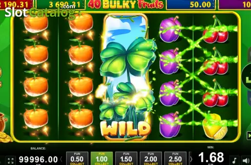 Οθόνη3. 40 Bulky Fruits Golden Coins Link Κουλοχέρης